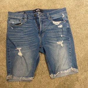 Hollister jean shorts